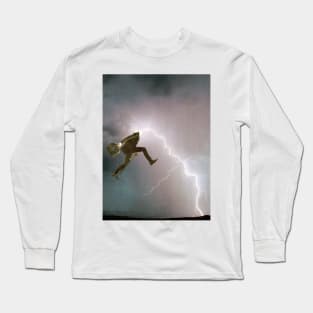 Lightning man Long Sleeve T-Shirt